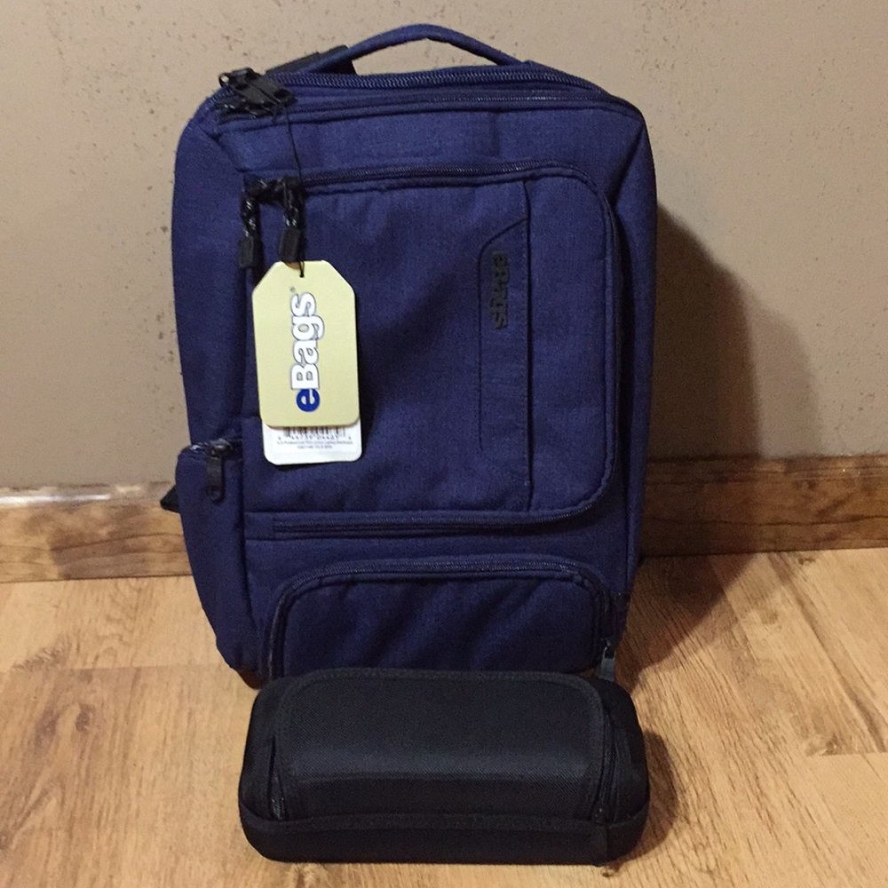 eBags Professional Slim Jr Laptop Backpack Indigo
